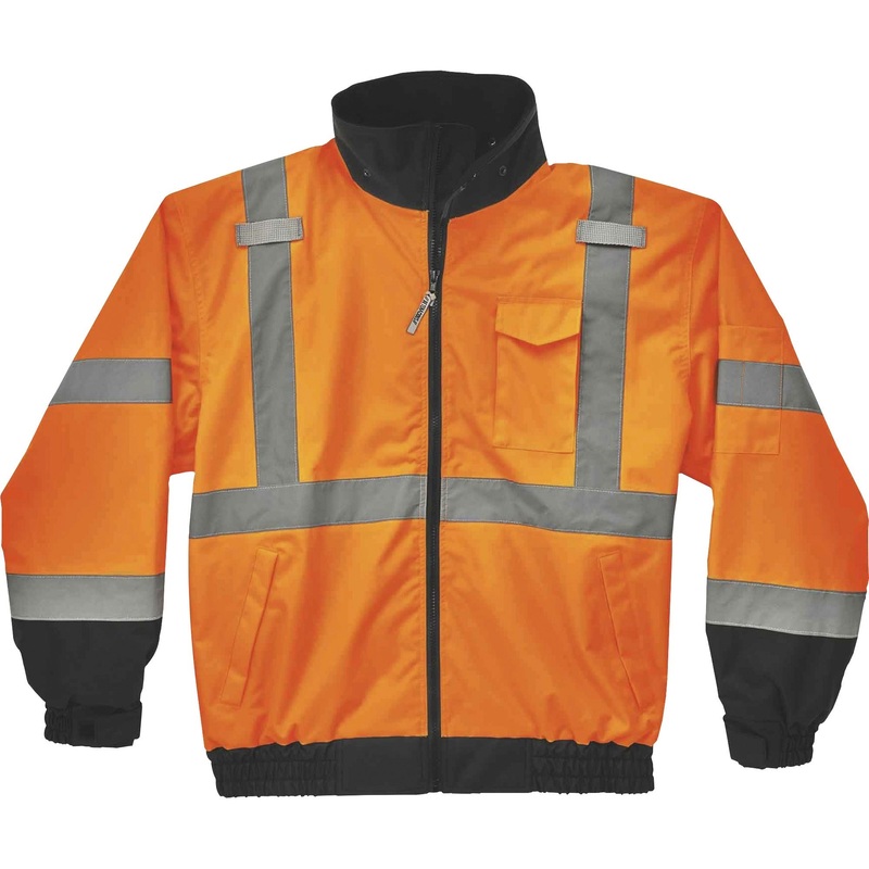 GloWear 8379 Type R Class 3 Hi-Vis Fleece Lined Bomber Jacket – EGO24465