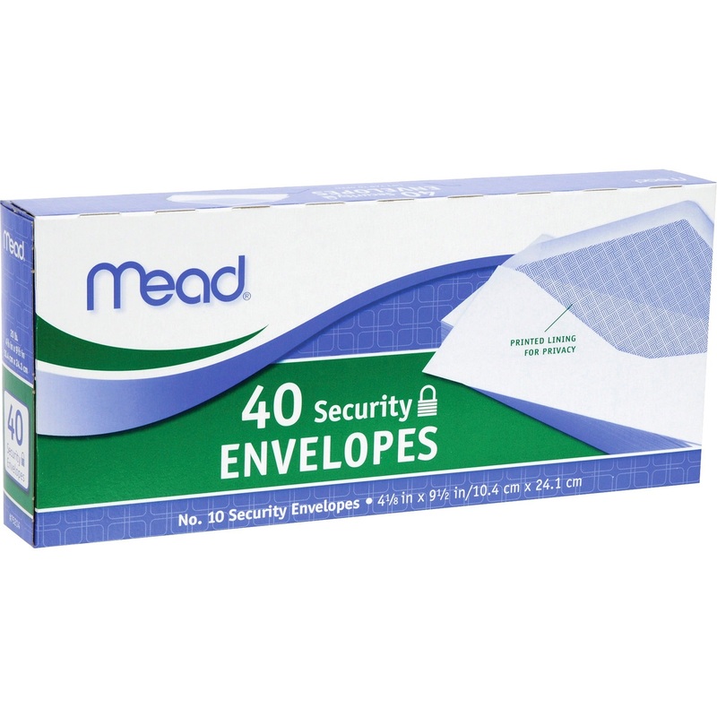 Mead No. 10 Security Envelopes – MEA75214