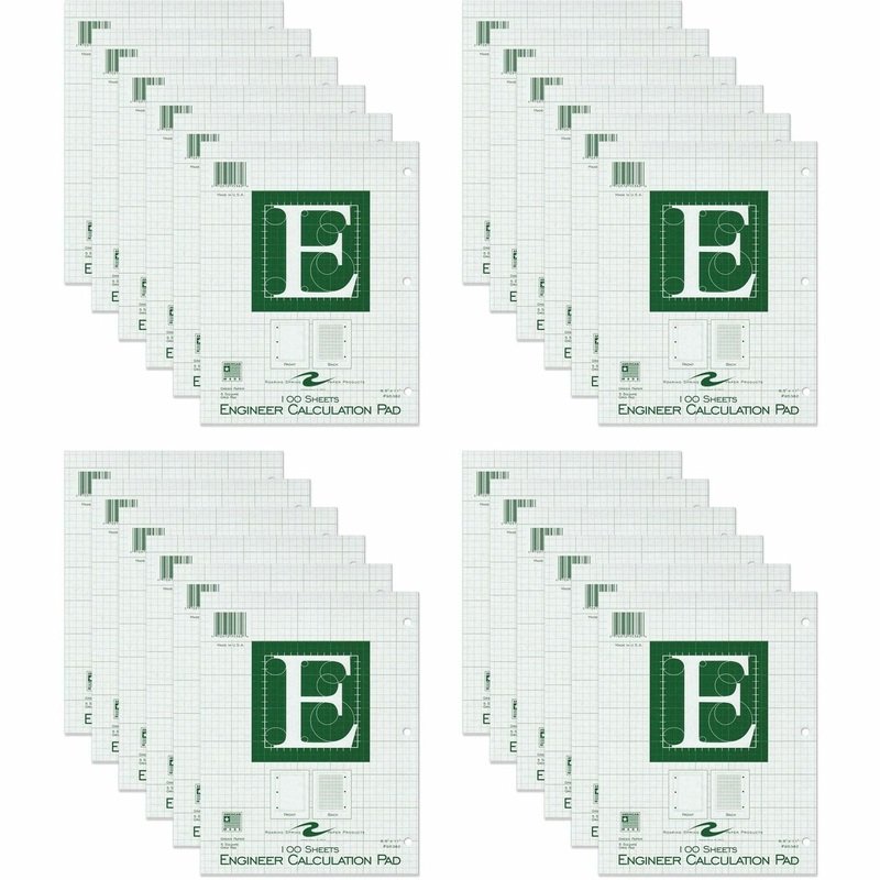 Roaring Spring 5×5 Grid Engineering Pad – ROA95382CS