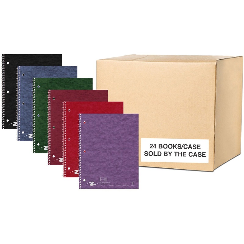 Roaring Spring Stasher Narrow Ruled One Subject Spiral Notebook – ROA11097CS