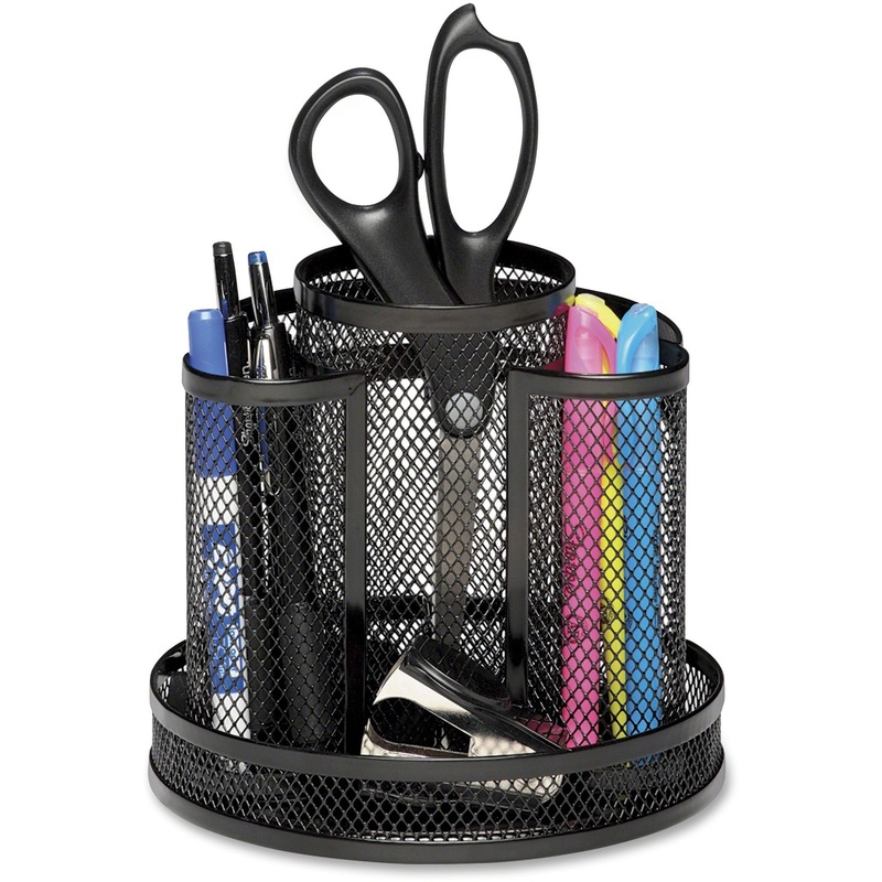 Rolodex Workspace Mesh Spinning Supply Caddy – ROL1773083