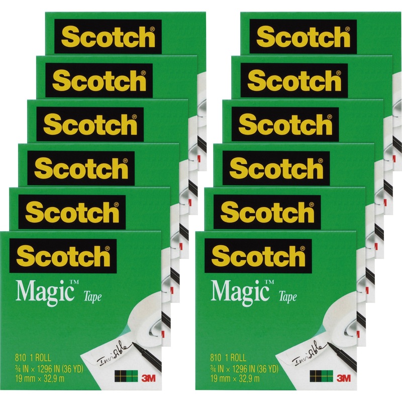 Scotch 3/4W Magic Tape – MMM810341296PK