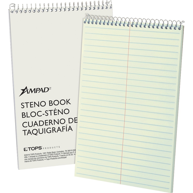 Ampad Kraft Cover Steno Book – TOP25274