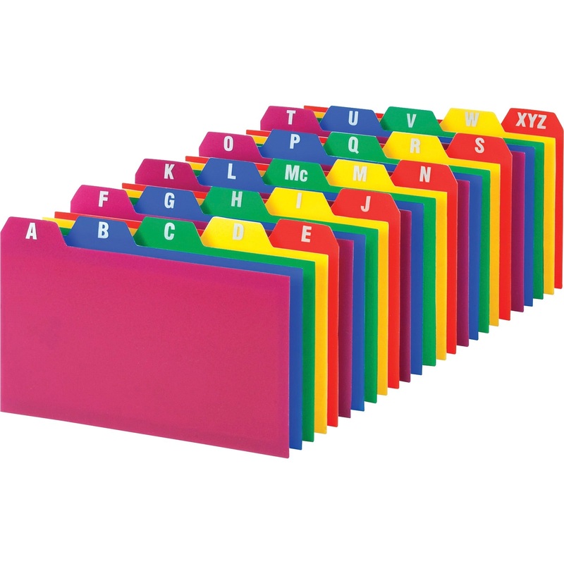 Oxford A-Z Poly Filing Index Cards – OXF73153