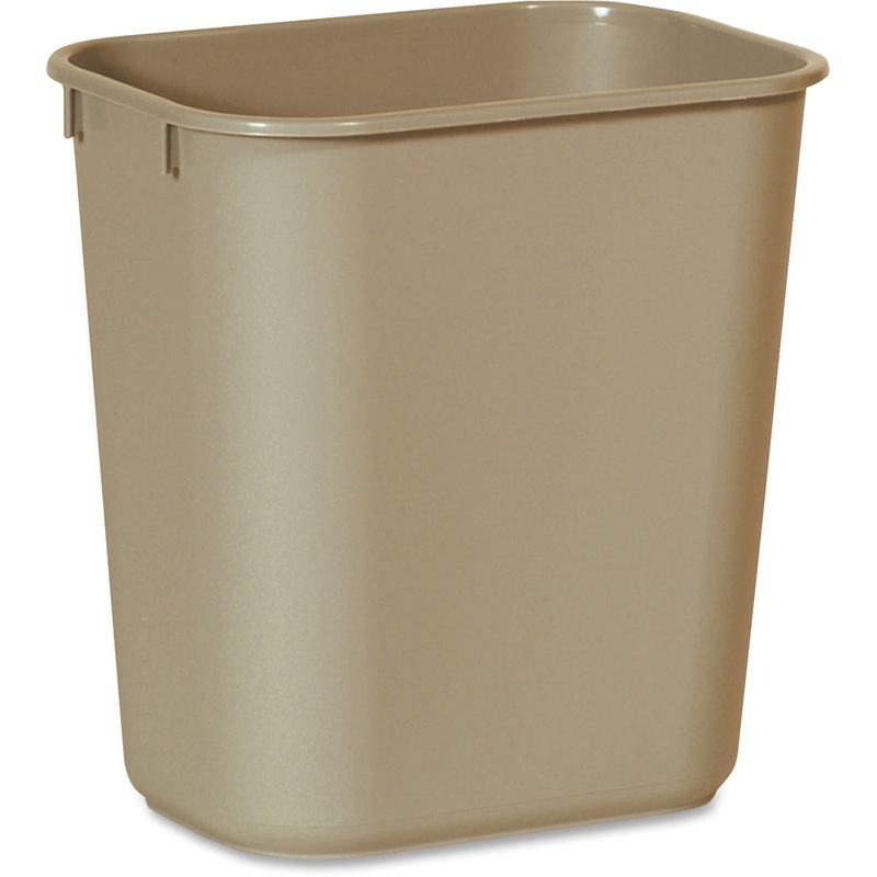 Rubbermaid Commercial 13 QT Standard Deskside Wastebasket – RCP295500BG
