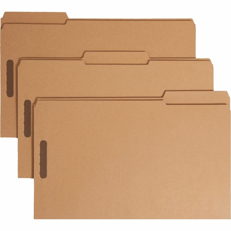 Smead 1/3 Tab Cut Legal Recycled Fastener Folder – SMD19837