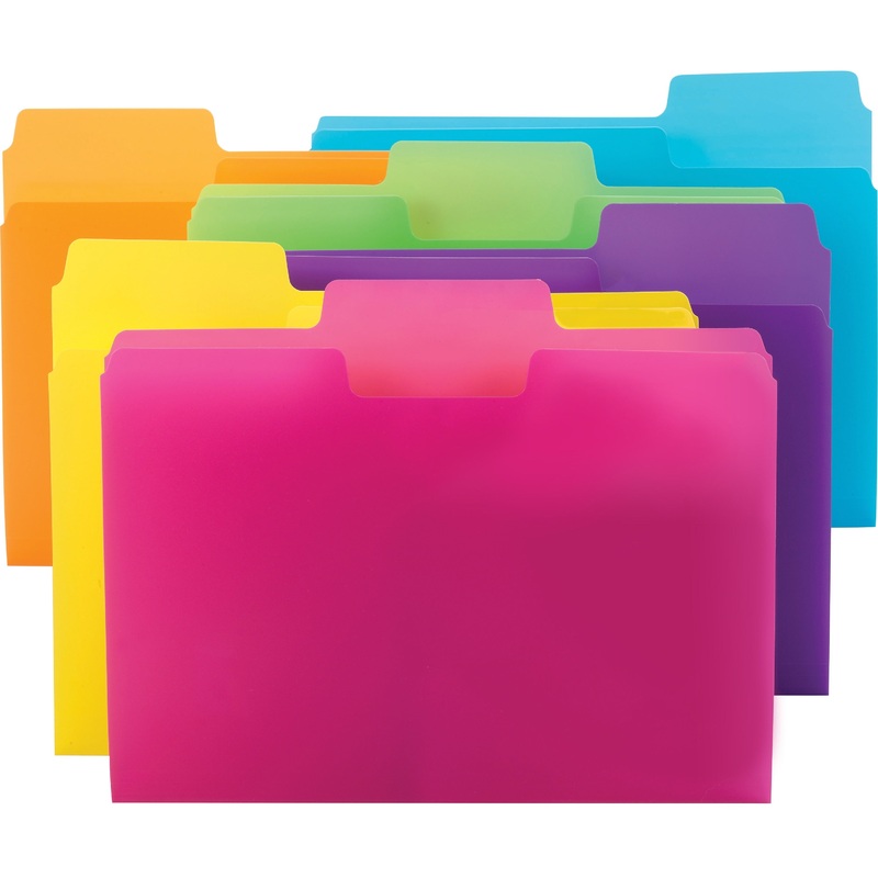 Smead SuperTab 1/3 Tab Cut Letter Top Tab File Folder – SMD10515