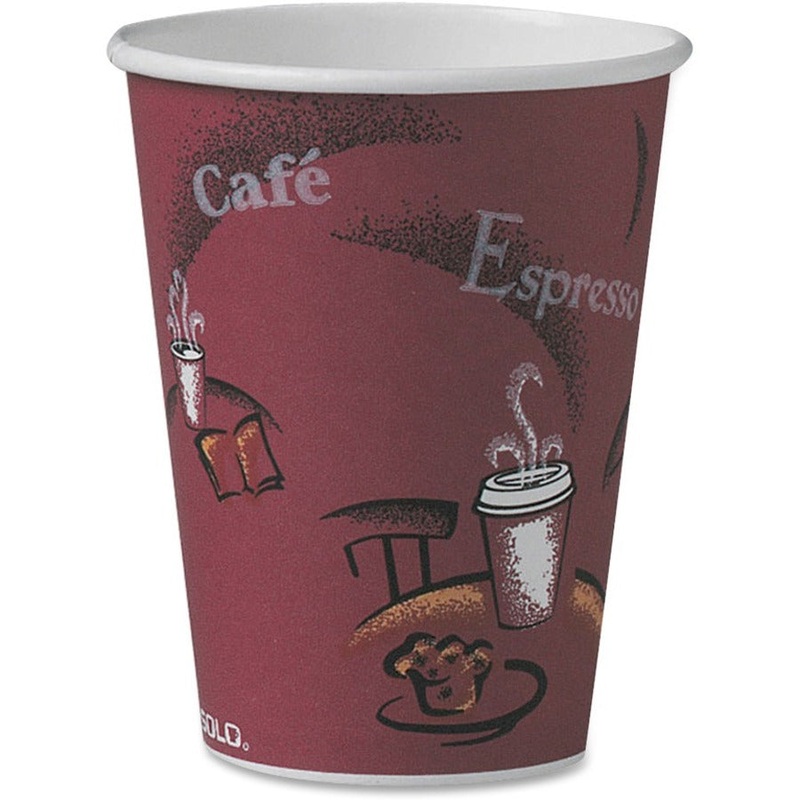 Solo Single Sided Paper Hot Cups – SCCOF12BI0041