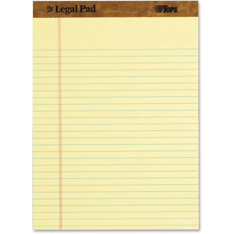 TOPS Legal Ruled Writing Pads – TOP75327