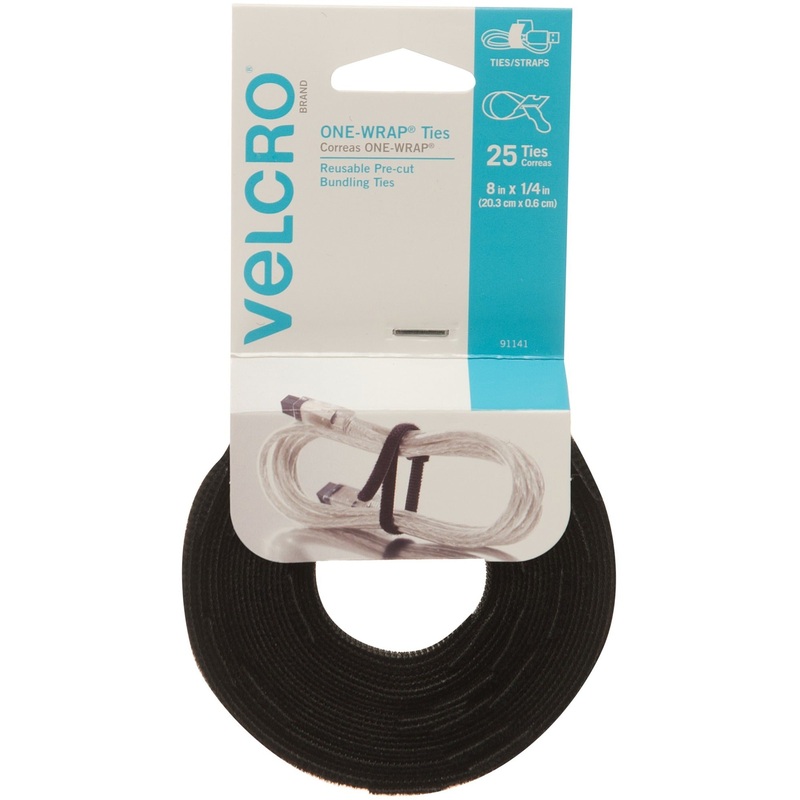 VELCRO One Wrap Pre-cut Bundling Ties – VEK91141