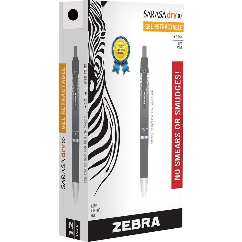 Zebra SARASA dry X1 Retractable Gel Pen – ZEB45610