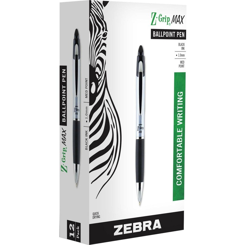 Zebra Z-grip Max Retractable Ballpoint Pens – ZEB22410