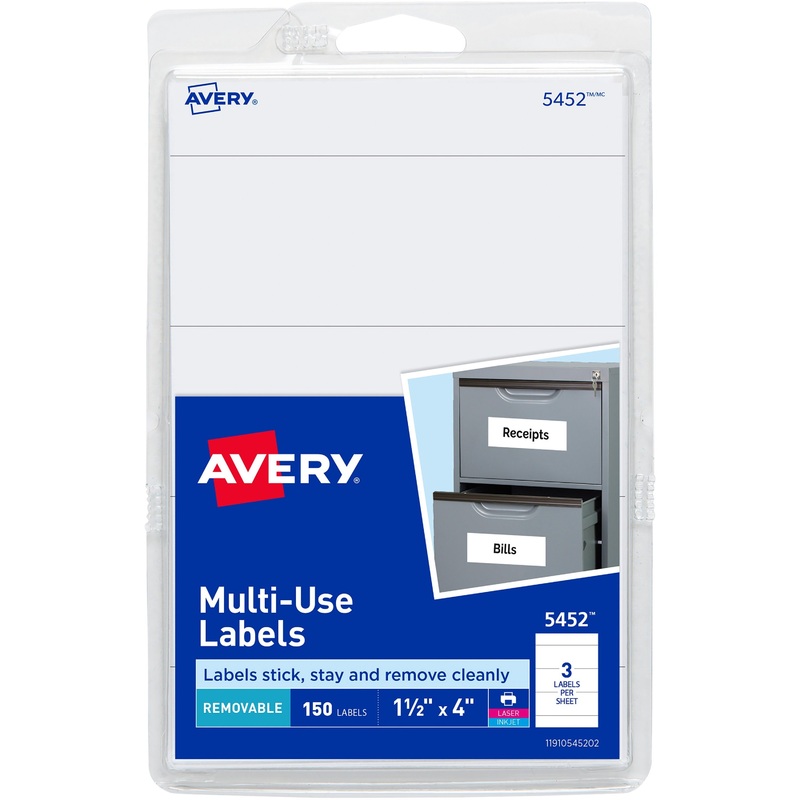 Avery Removable ID Labels – AVE05452