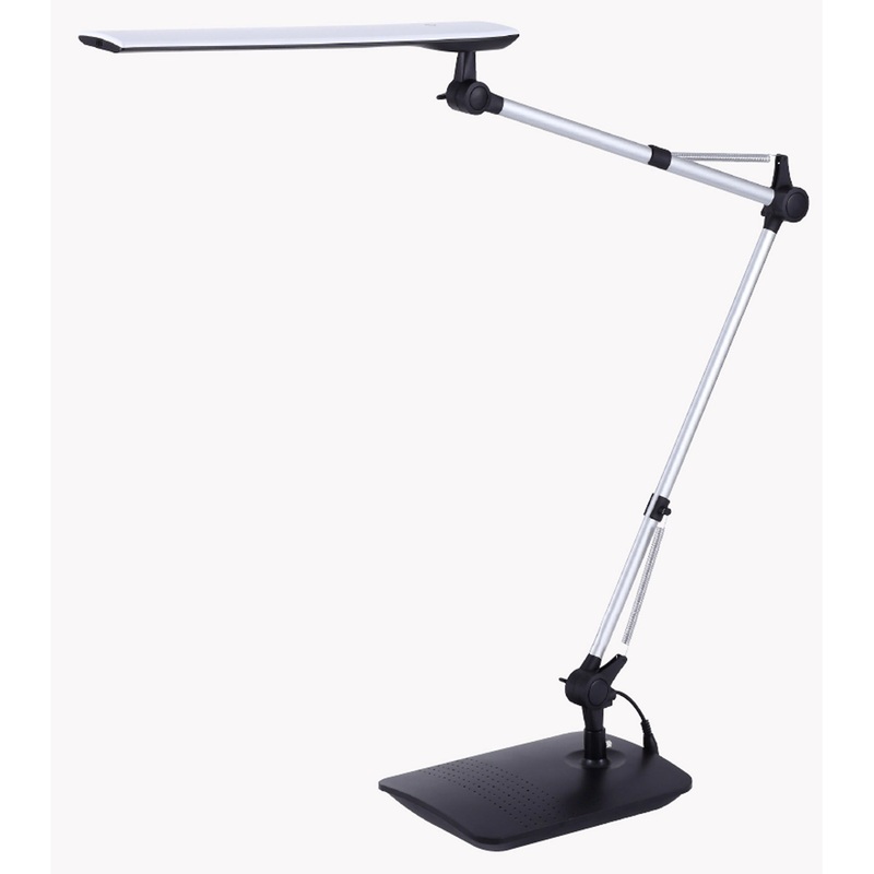 Bostitch Dual Swing Arm Desk Lamp, Black – BOSVLED1509