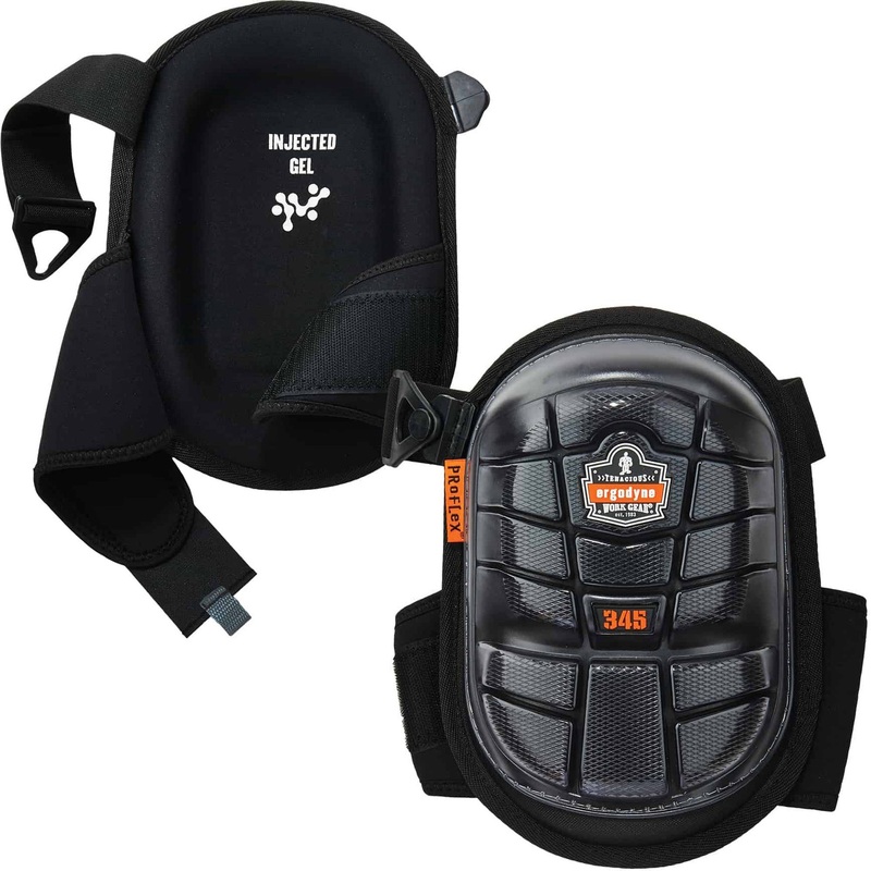 Ergodyne ProFlex 345 Long Cap Injected Gel Knee Pads – EGO18445
