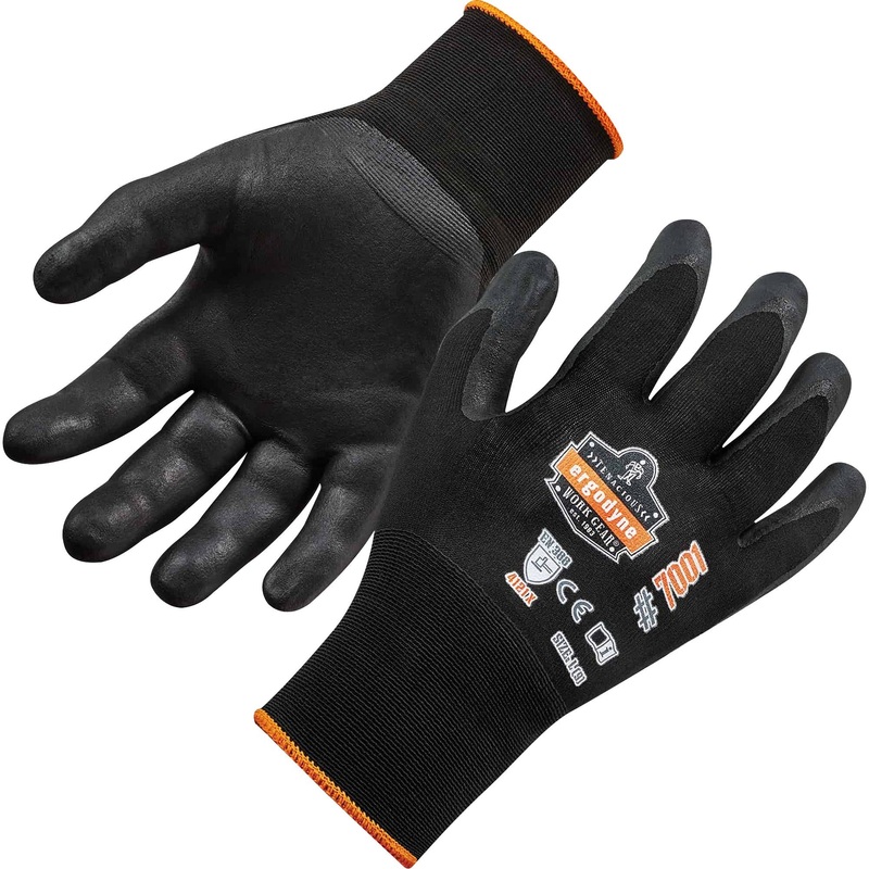 Ergodyne ProFlex 7001 Abrasion-Resistant Nitrile-Coated Gloves – DSX – EGO17952