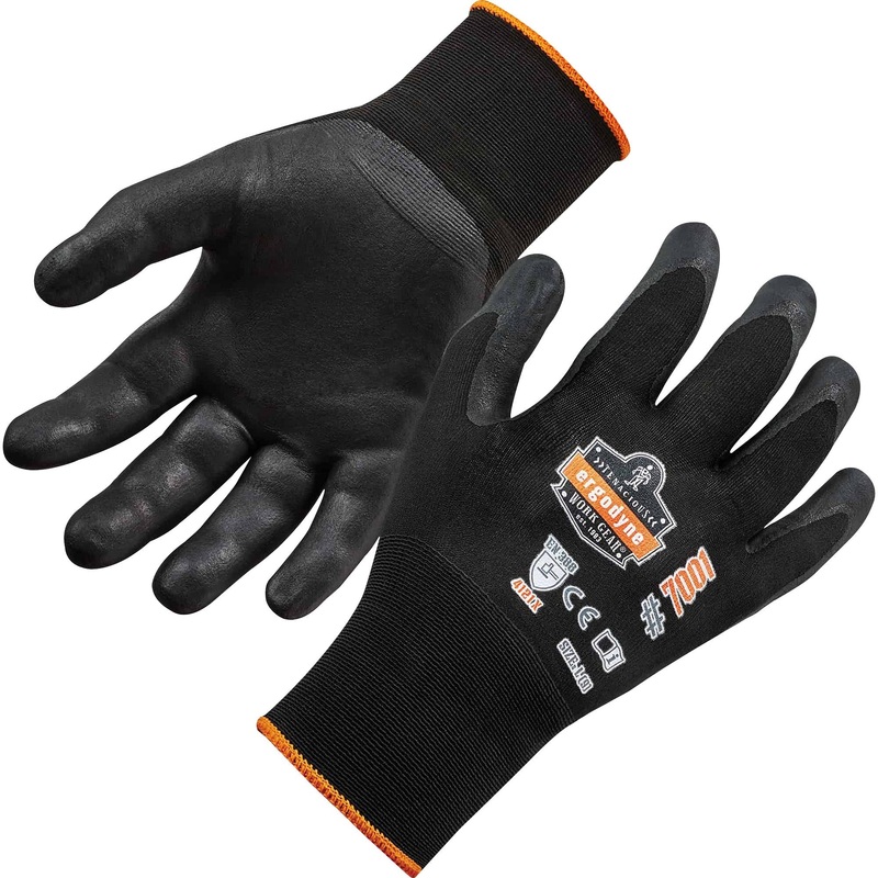 Ergodyne ProFlex 7001 Abrasion-Resistant Nitrile-Coated Gloves – DSX – EGO17956