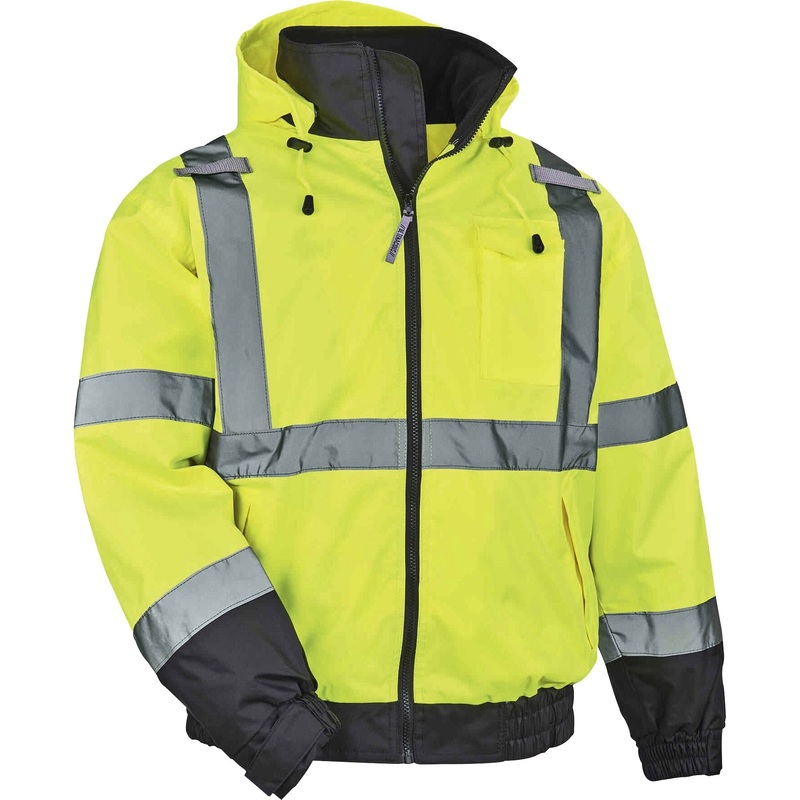 GloWear 8379 Type R Class 3 Hi-Vis Fleece Lined Bomber Jacket – EGO24479