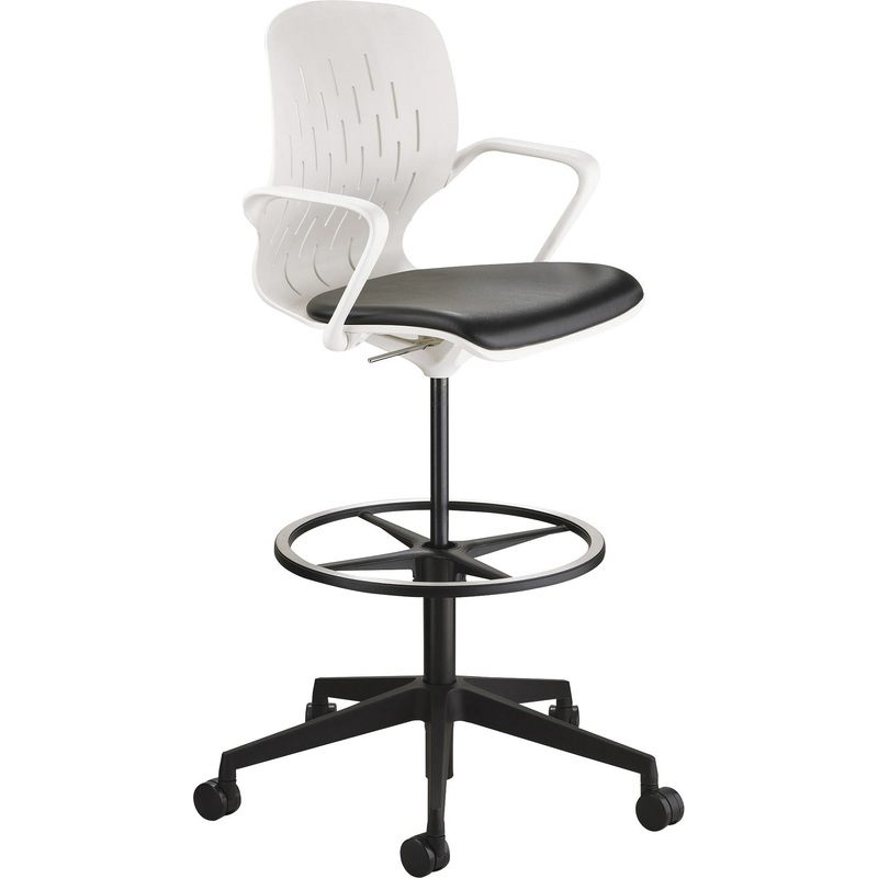 Safco Shell Extended-Height Chair – SAF7014WH