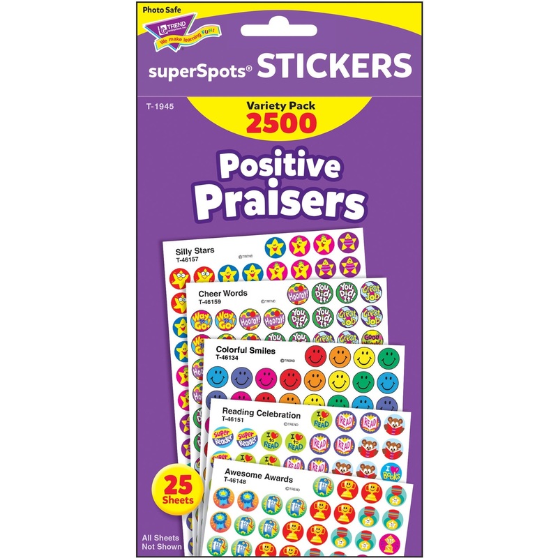 Trend superSpots Positive Praisers Stickers – TEPT1945