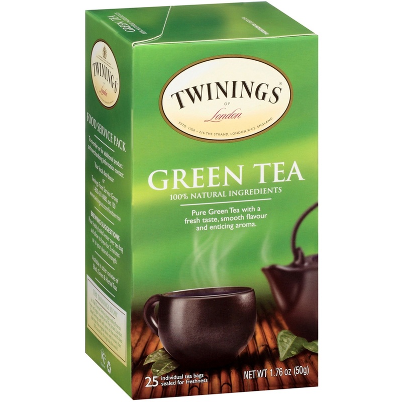 Twinings of London 100% Natural Green Tea Bag – TWG09187