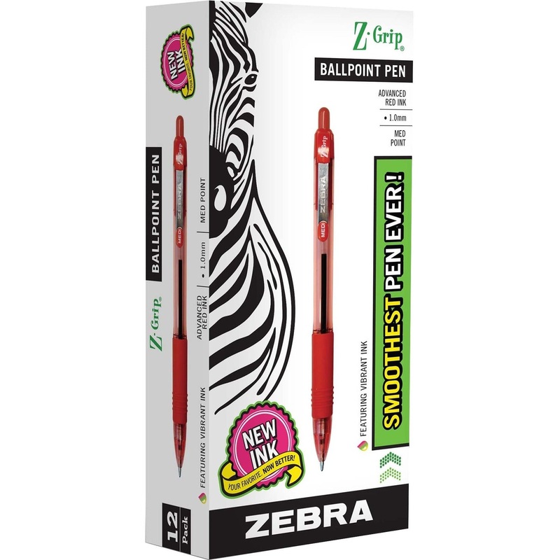 Zebra Z-Grip Retractable Ballpoint Pens – ZEB22230
