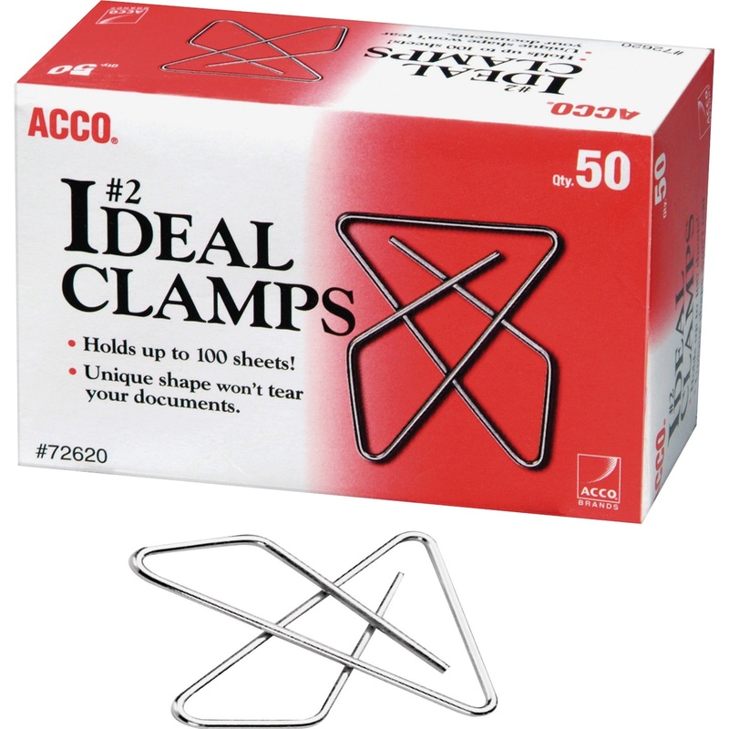 ACCO Ideal Paper Clamps – ACC72620
