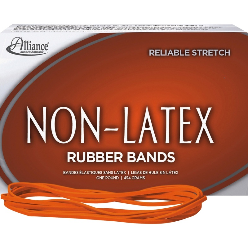 Alliance Rubber 37176 Non-Latex Rubber Bands – Size #117B – ALL37176