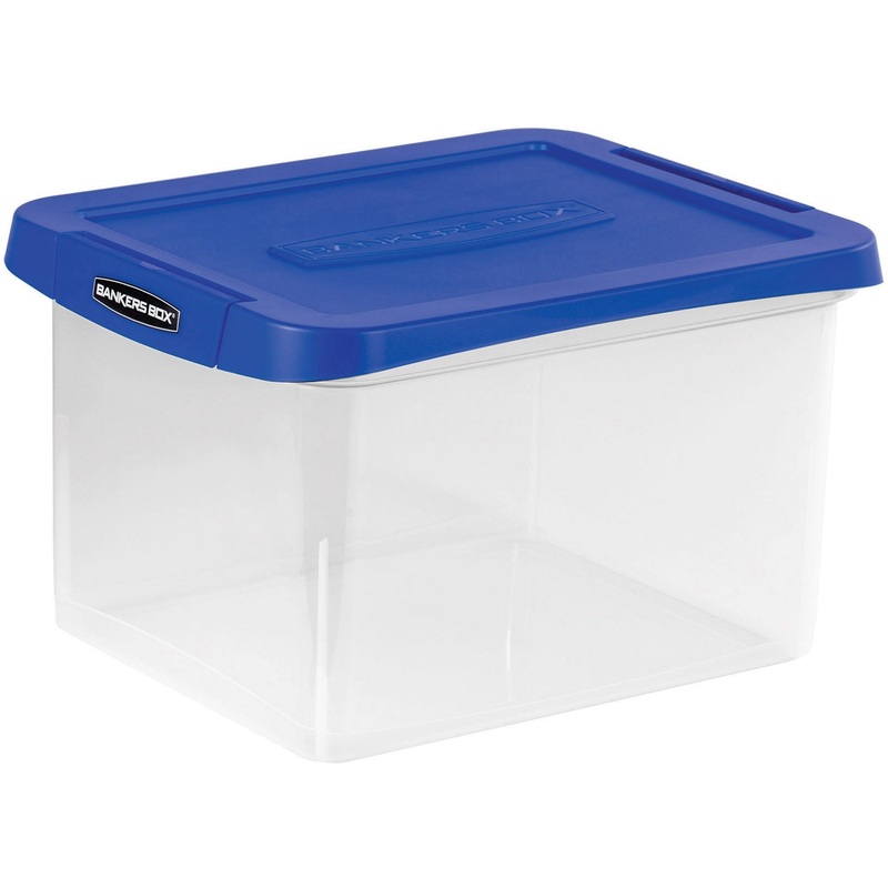 Bankers Box Heavy Duty Ltr/Lgl Plastic File Box – FEL0086201