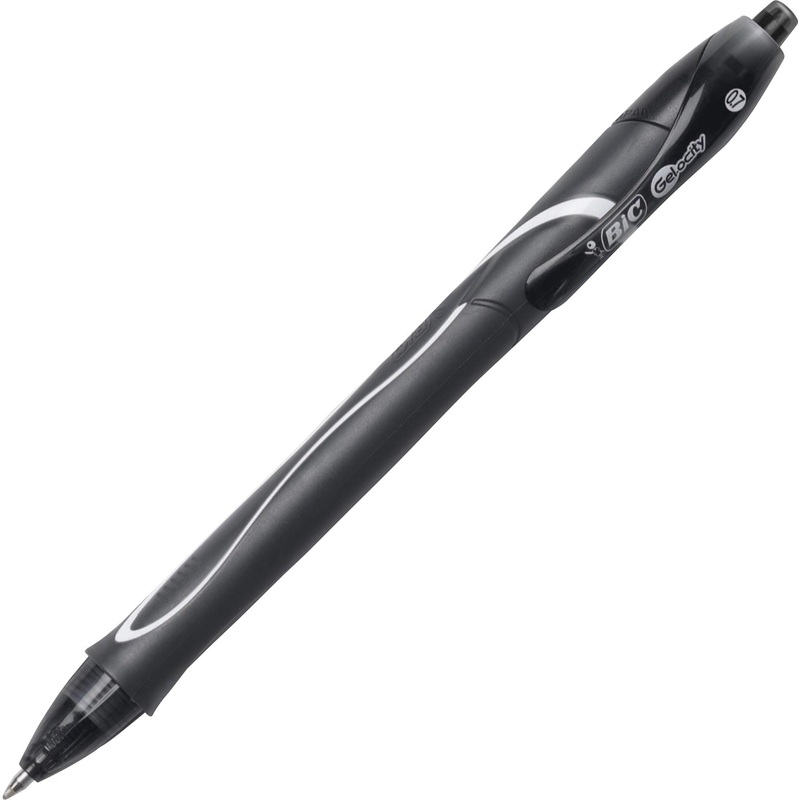 BIC Gel-ocity .7mm Retractable Pen – BICRGLCG11BK