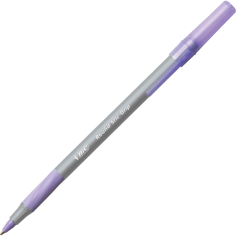BIC Round Stic Grip Ballpoint Pen – BICGSMG11PE