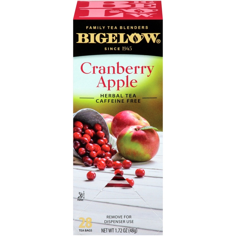 Bigelow Cranberry Apple Herbal Tea Bag – BTC10400