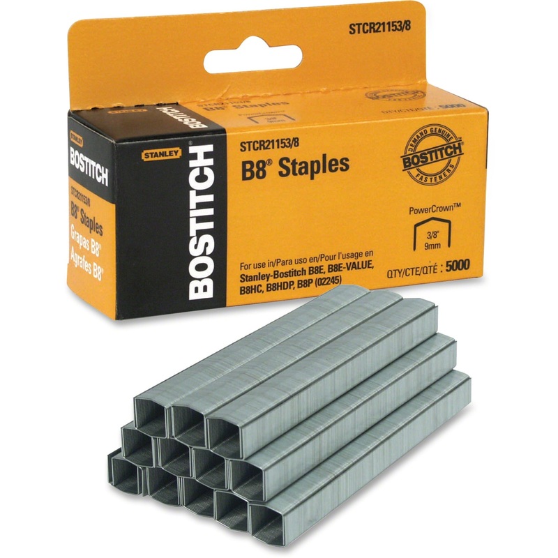 Bostitch B8 PowerCrown 3/8 Staples – BOSSTCR211538