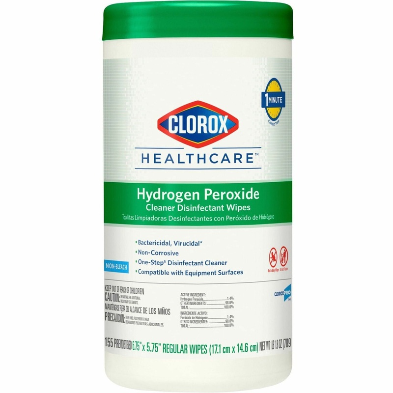 Clorox Healthcare Hydrogen Peroxide Cleaner Disinfectant Wipes – CLO30825