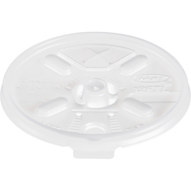Dart Lift-n-Lock Coffee Cup Clear Lids – DCC12FTLS