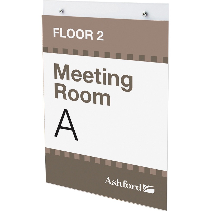 Deflecto Classic Image Wall Mount Sign Holders – DEF68201