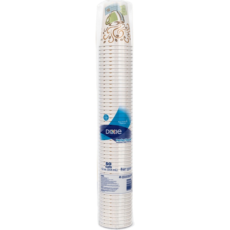 Dixie PerfecTouch Insulated Paper Hot Coffee Cups by GP Pro – DXE5342CD