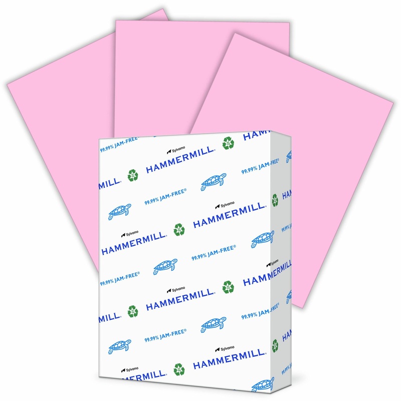 Hammermill Colors Recycled Copy Paper – Pink – HAM103382