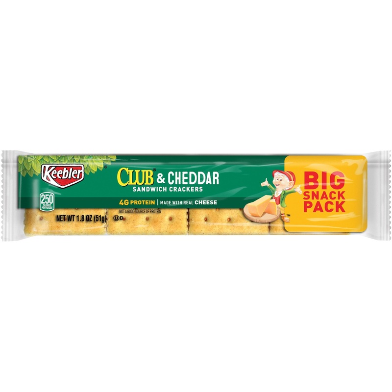 Keebler Club Crackers with Cheddar Cheese – KEB21163