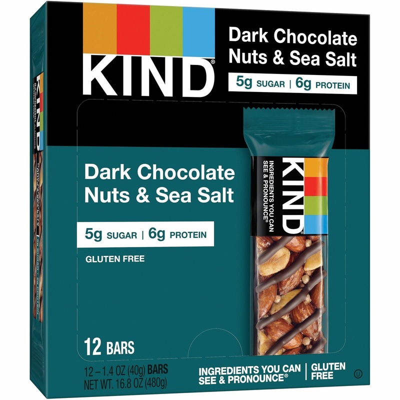 KIND Dark Chocolate Nuts/Sea Salt Snack Bars – KND17851