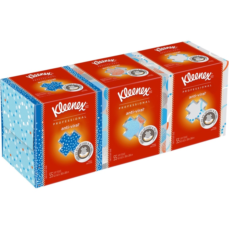 Kleenex Anti-viral Facial Tissue – KCC21286
