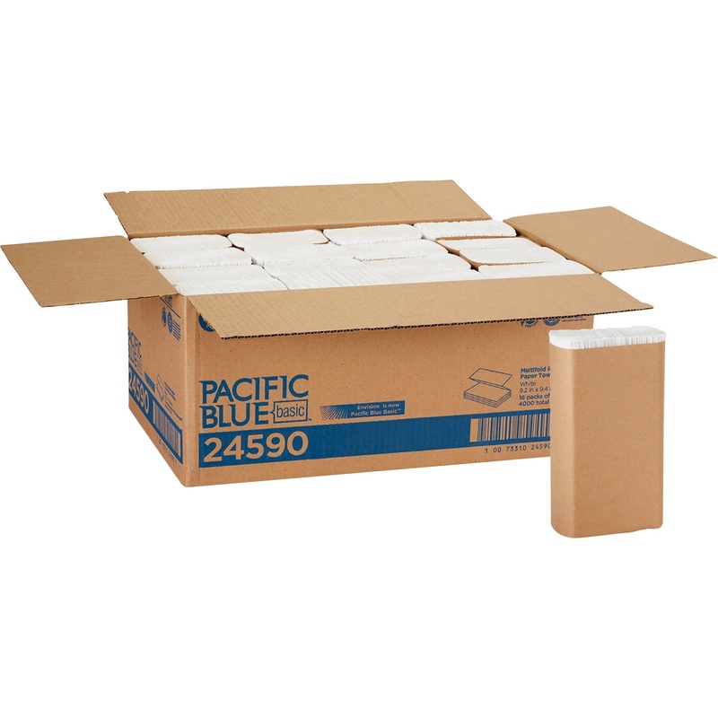 Pacific Blue Basic Recycled Multifold Paper Towels – GPC24590