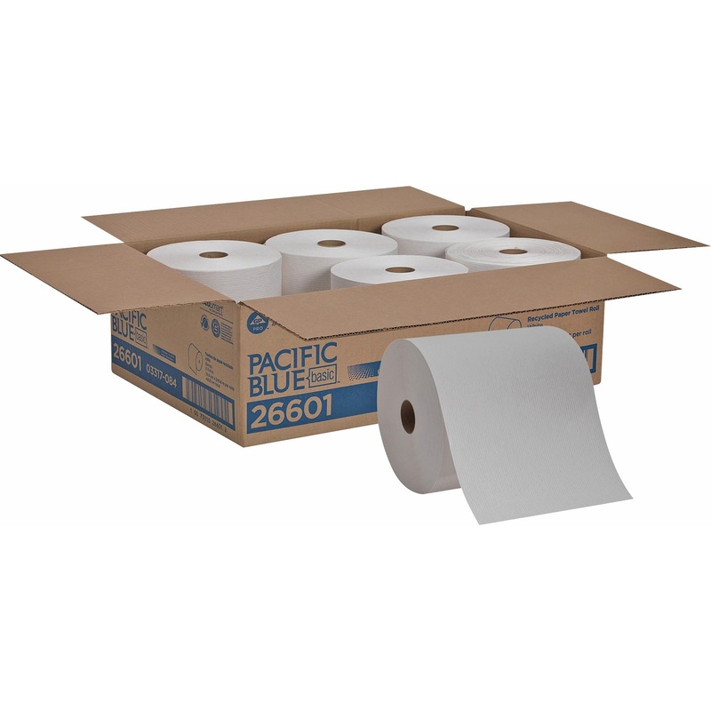Pacific Blue Basic Recycled Paper Towel Roll – GPC26601
