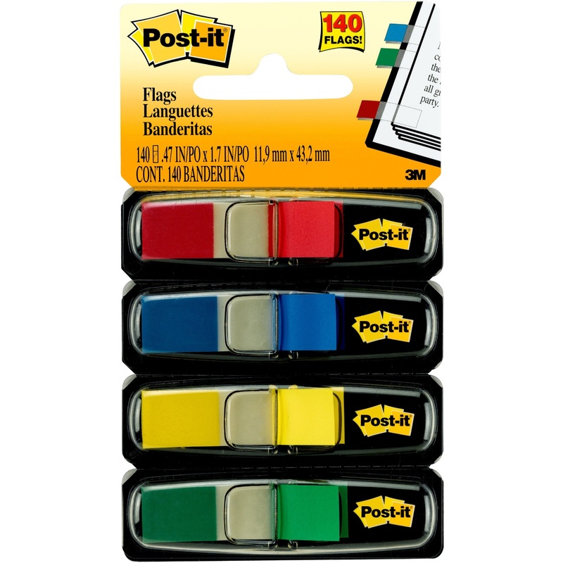 Post-it Flags – MMM6834|Page Marker,Color Coder|No
