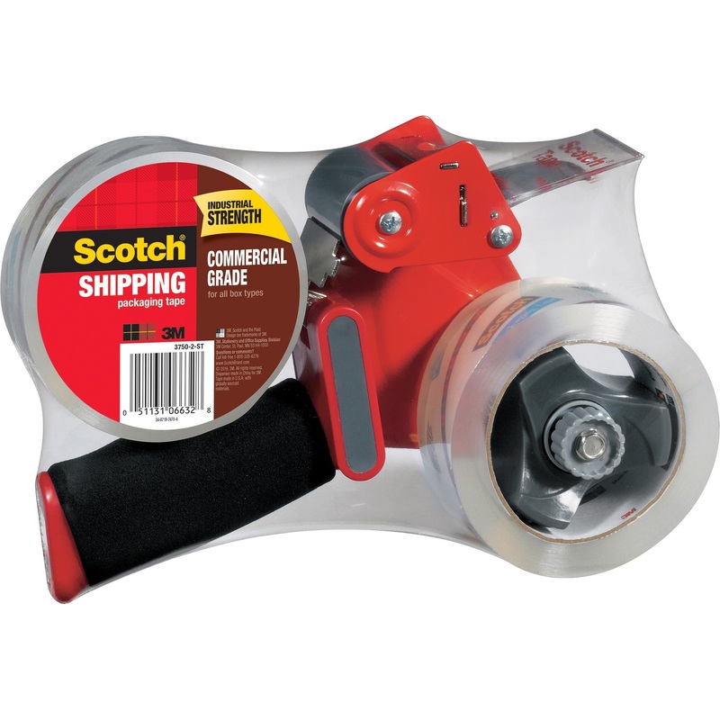 Scotch Commercial-Grade Shipping/Packaging Tape – MMM37502ST
