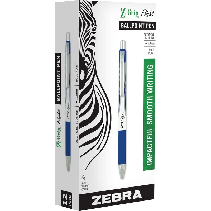Zebra Z-Grip Flight Retractable Pens – ZEB21920