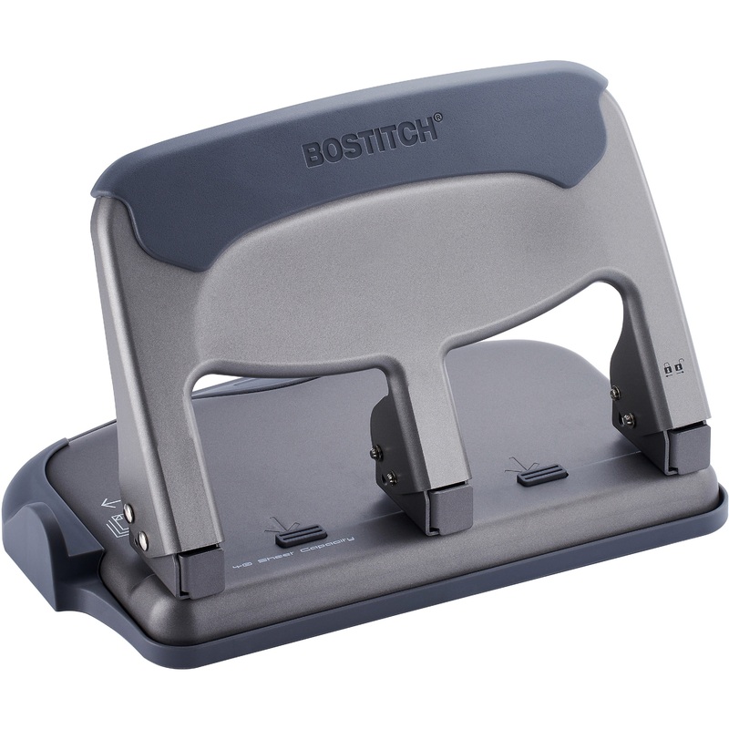 Bostitch Antimicrobial EZ Squeeze Hole Punch – BOSHP40AM