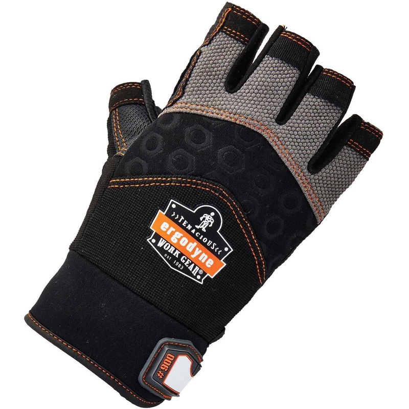 Ergodyne ProFlex 900 Half-Finger Impact Gloves – EGO17692