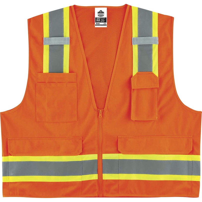 GloWear 8248Z Type R Class 2 Two-Tone Surveyors Vest – EGO24065