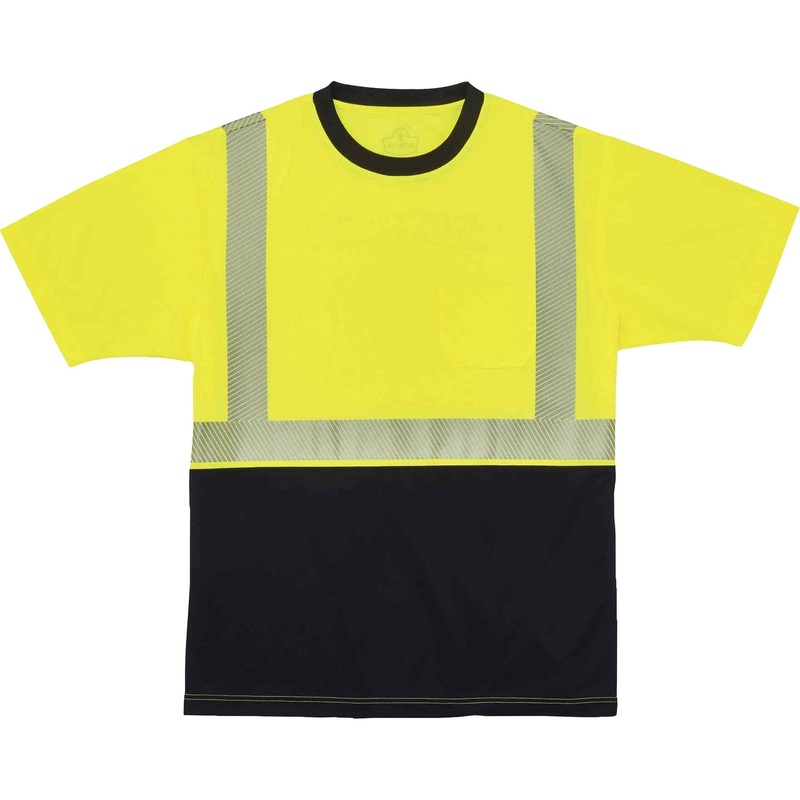 GloWear 8280BK Type R Class 2 Front Performance T-Shirt – EGO22537